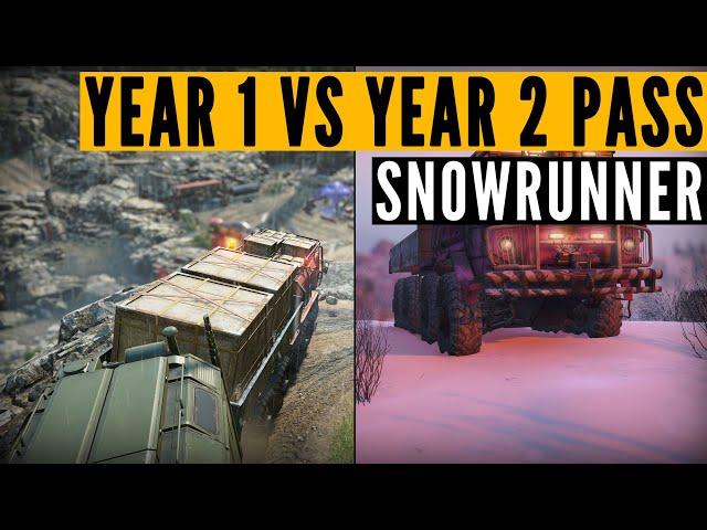 SnowRunner Year 1 vs Year 2 Pass: DLC SHOWDOWN