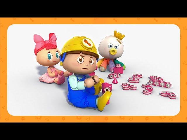 목소리가 바뀌는 헬륨풍선 놀이 | 코믹시리즈 | 뚝딱맨 키즈플레이 | Toy Friends