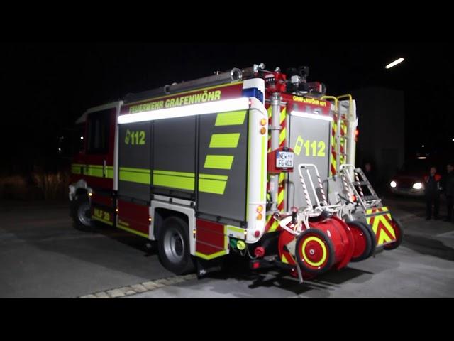 Neues HLF 20 der Feuerwehr Grafenwöhr