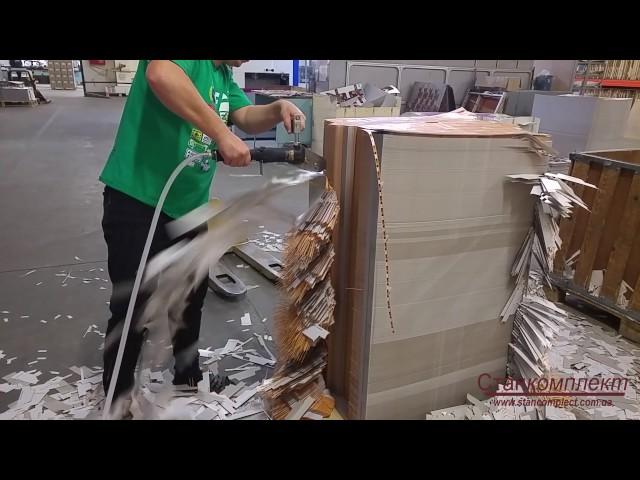 Пневматическая машинка для вырубки картона