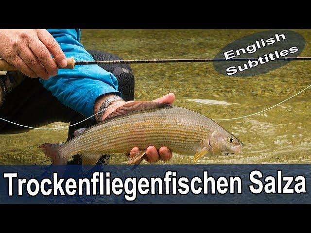 Dry Fly Fishing Paradise - River Salza - English Subtitles