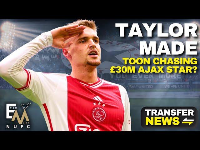 NEWCASTLE LINKED WITH AJAX MIDFIELDER KENNETH TAYLOR | NUFC TRANSFER NEWS