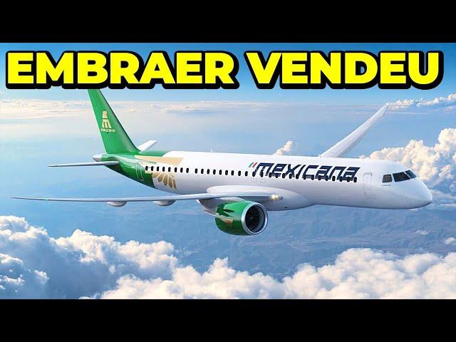 EMBRAER VENDE 20 AVIÕES E2