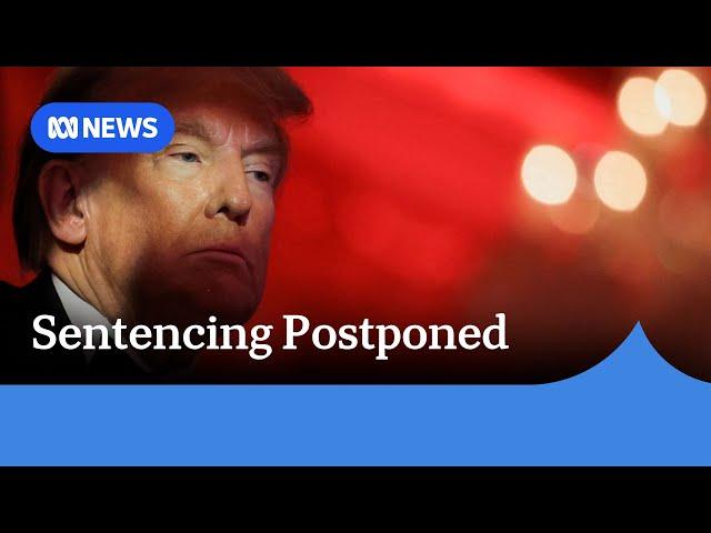 Trump’s sentencing postponed in hush money case | ABC News