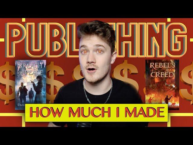 How Much I Made Publishing My Books 