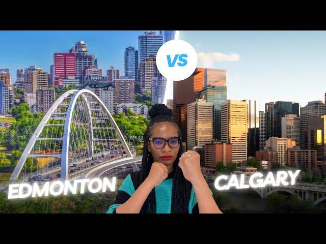 CALGARY VS EDMONTON: Battle of Alberta | Best City to live in Canada