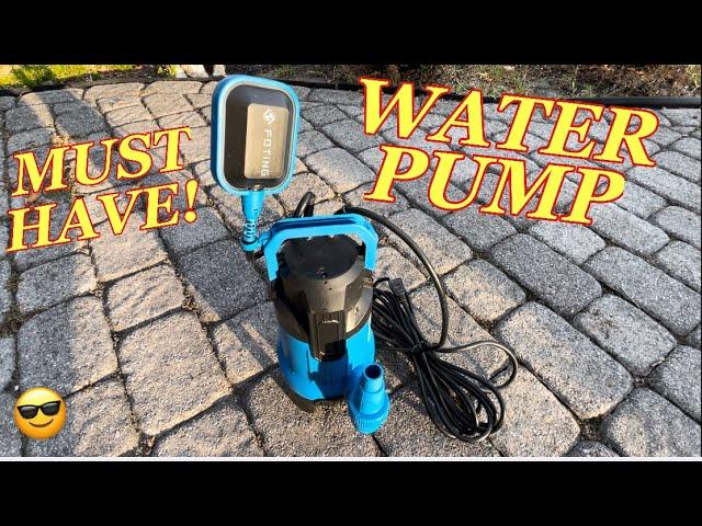 FOTING Submersible WATER PUMP Review