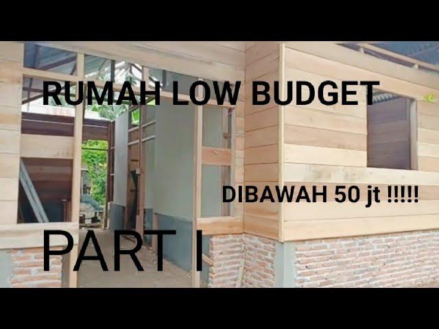 RUMAH KAYU PAPAN LOW BUDGET 6X7 DI TANAH SEMPIT