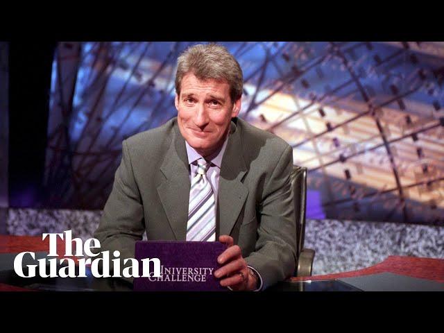 Jeremy Paxman: five of the most memorable University Challenge moments