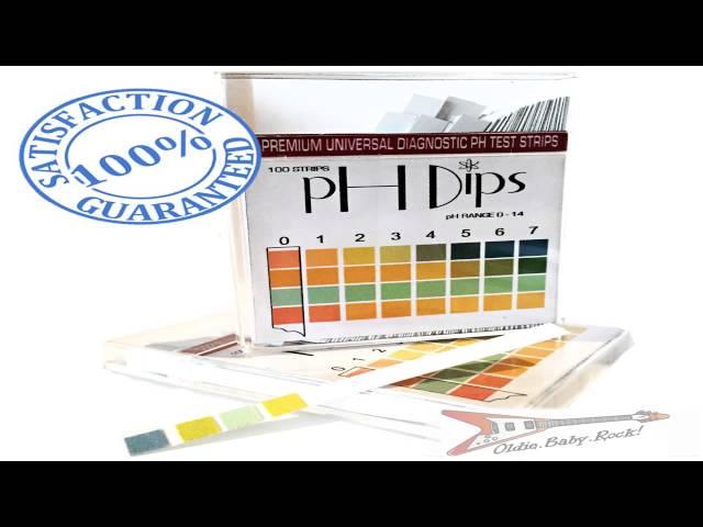 Plastic pH Test Strips Universal Application pH 0 14 100 strips