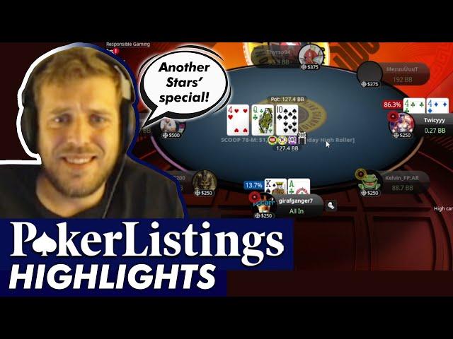 Girafganger7: "I can't win 1 hand on Stars" Online Poker Highlights!