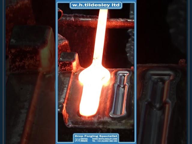 Drop Forging Process - W.H.Tildesley Ltd - EST.1874 - L360 #shorts #forging