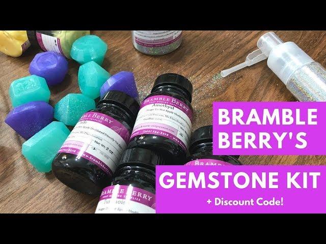 Playing with Bramble Berry's Gemstone Collection Kit + Discount Code!