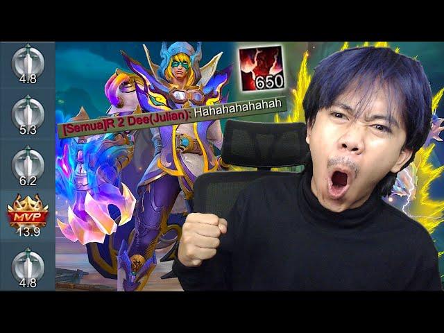 BELUM MENANG SUDAH KETAWA KETIWI BELUM TAU DIA KEKUATAN ALDOUS MARKOCOP - Mobile legends