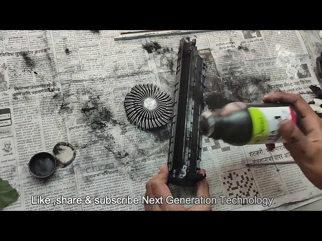 how to refill 12a cartriged  hp 12A toner Refill