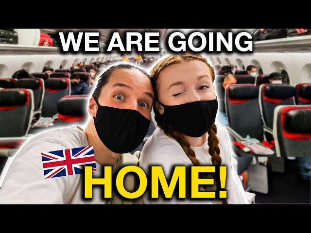 Flying MANILA to LONDON! Leaving The Philippines