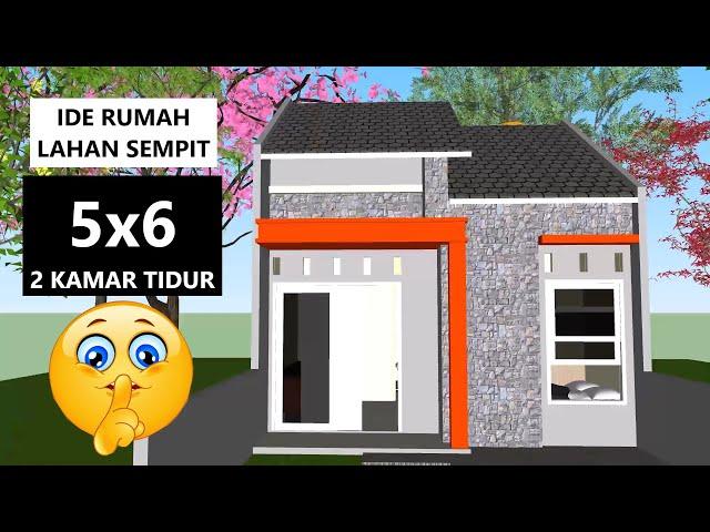 Ide Rumah Lahan Sempit - Rumah Minimalis 5x6