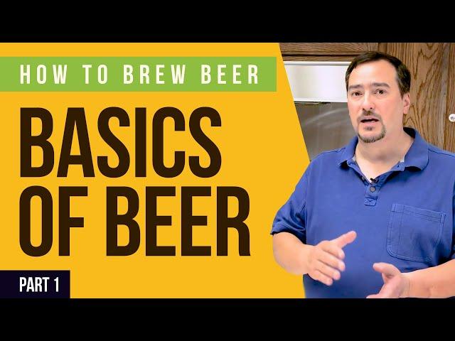 How to Brew Beer: The Basics of Beer (Part 1)