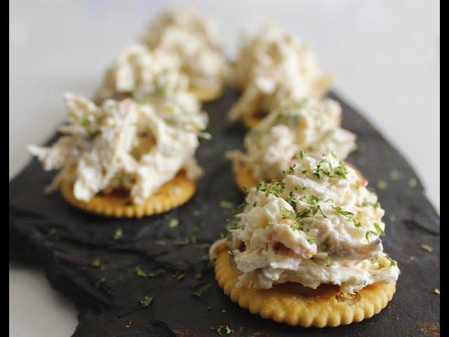 Canapes de pollo