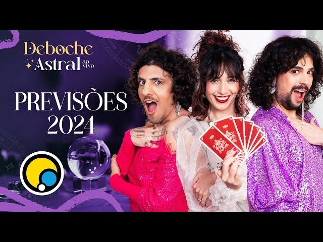 PREVISÕES 2024 PARA CADA SIGNO - TAROT E ASTROLOGIA COM PAULA MARIÁ - Deboche Astral Ao Vivo | DiaTV