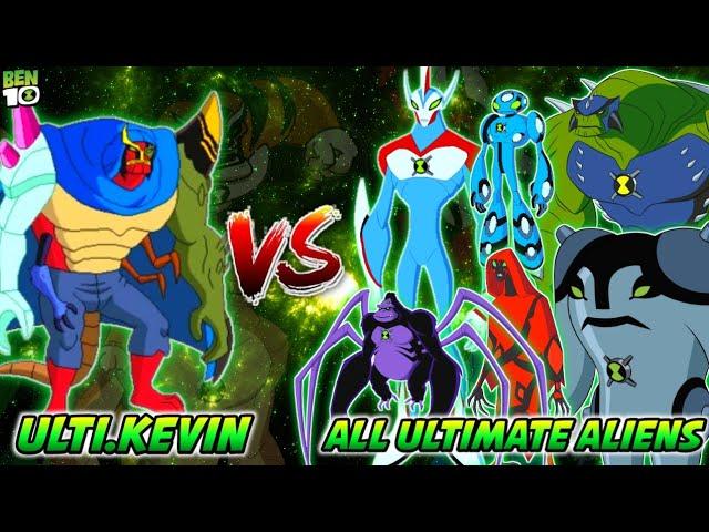Ultimate Kevin vs All Ultimate Aliens || Ben 10 || Ultimate Ben Crash