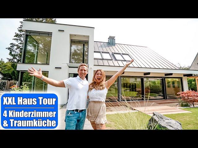 Leere XXL HAUSTOUR  Unser Traumhaus kurz vor dem Umzug | 4 Kinderzimmer & Küchentour | Mamiseelen