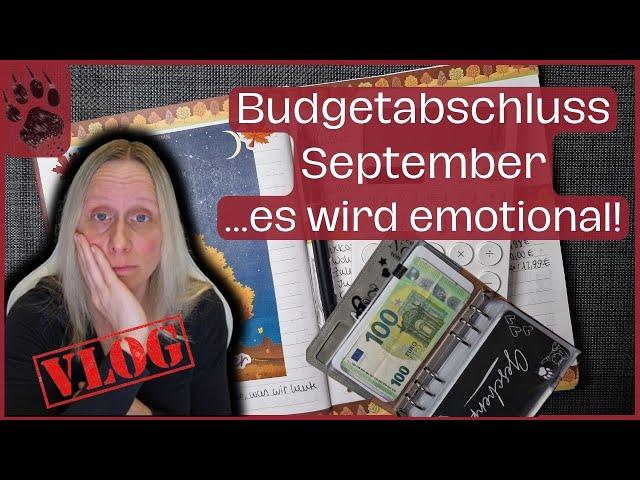 SPAREN Monatsabschluss Septemberbudget  ECHTE Einnahmen & Ausgaben #umschlagmethode #budgetplanung