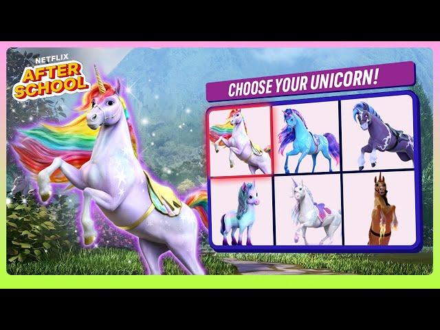 Choose Your UNICORN!  Unicorn Academy | Netflix After School