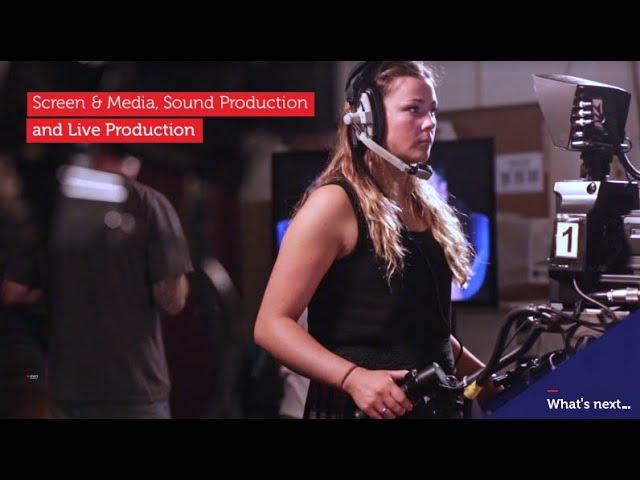 Explore Vocational Screen & Media, Sound Production and Live Production | RMIT University