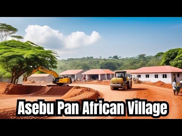 Registering Your Land In Asebu Pan African Village 2024 | Building in Ghana