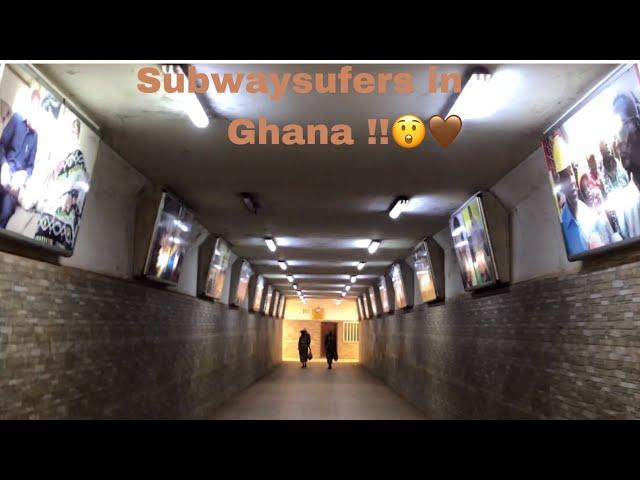 THE MOST BEAUTIFUL UNDERGROUND WALKWAY IN GHANA . ||SOFOLINE  INTERCHANGE TUNNEL ||.