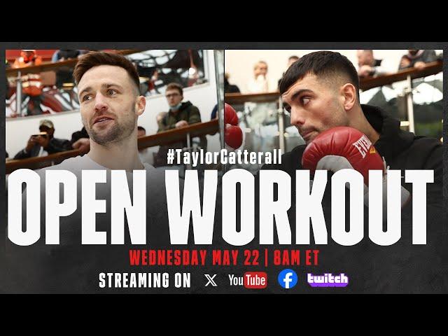 Josh Taylor vs Jack Catterall 2 | OPEN WORKOUT