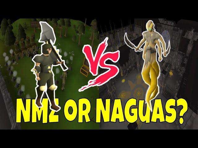 NMZ vs Sulphur Naguas | OSRS Melee Training Comparison