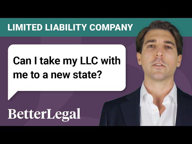 LLC Domestication - Changing an LLC's State