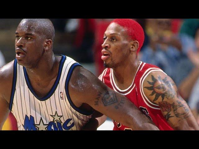 Dennis Rodman used hustle, grit and mental toughness to become a legend!! #nba #basketball