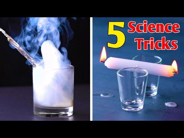 5 Amazing Science Experiments | Crazy Tech Experiment Video.