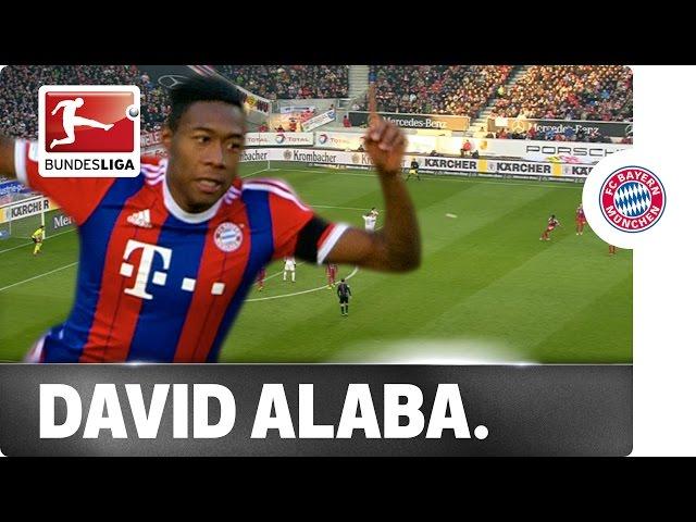 Alaba's Gorgeous Free Kick