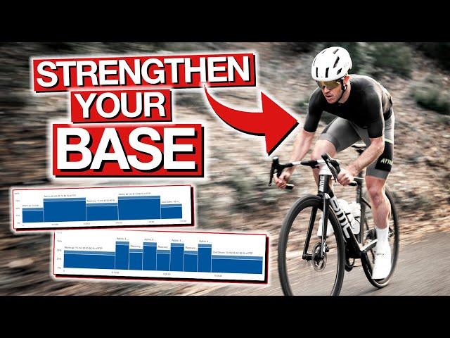 4 Training Sessions to STRENGTHEN your BASE CYCLING FITNESS