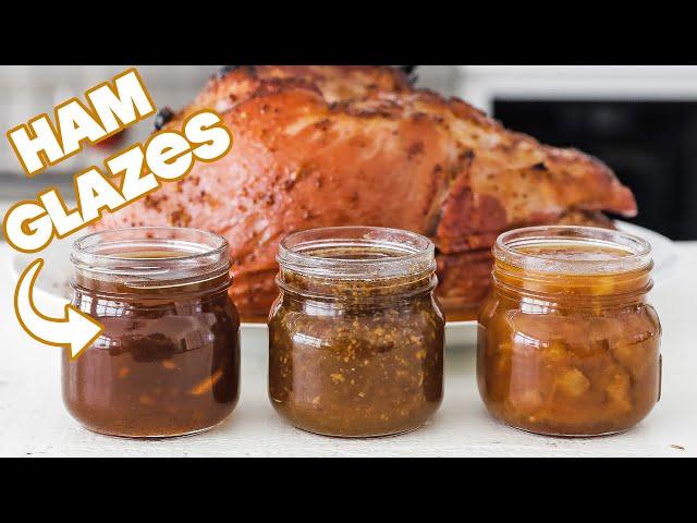 Three Different Ham Glaze Recipes