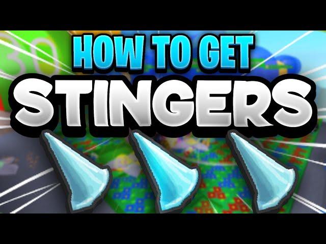 How to Get STINGERS Fast In Bee Swarm [Complete Guide]