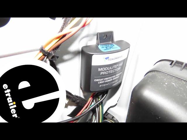 etrailer | Tekonsha Upgraded Modulite Vehicle Wiring Harness Kit Review