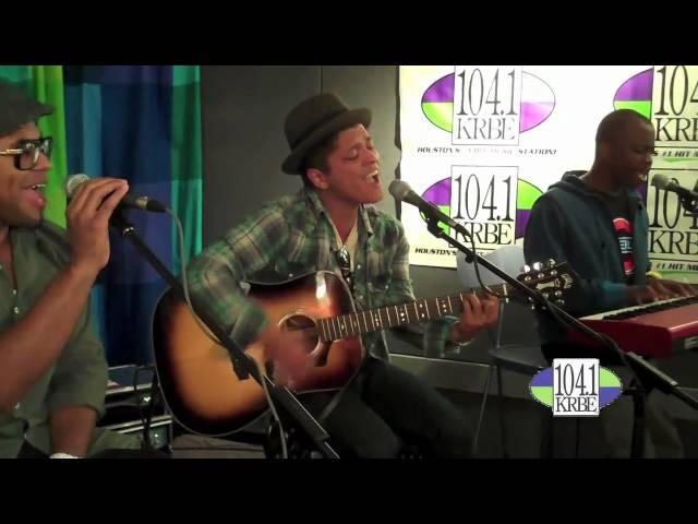 Bruno Mars Live @ Studio 104.1 KRBE