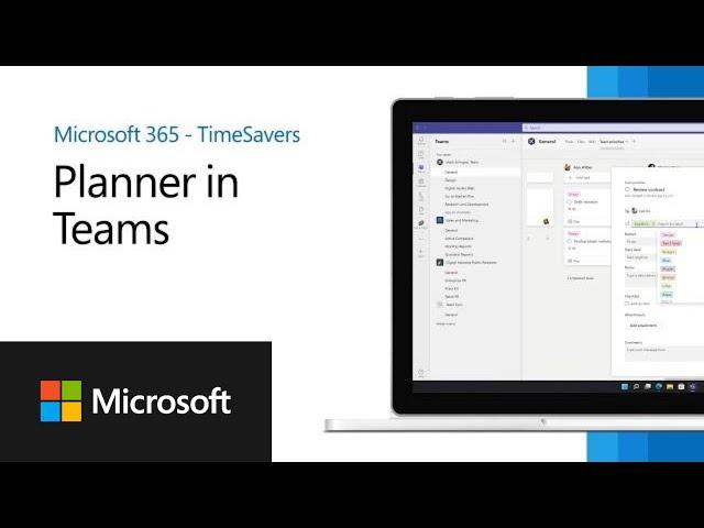 How to use Planner in Microsoft Teams to organize team tasks | Microsoft 365 TimeSavers