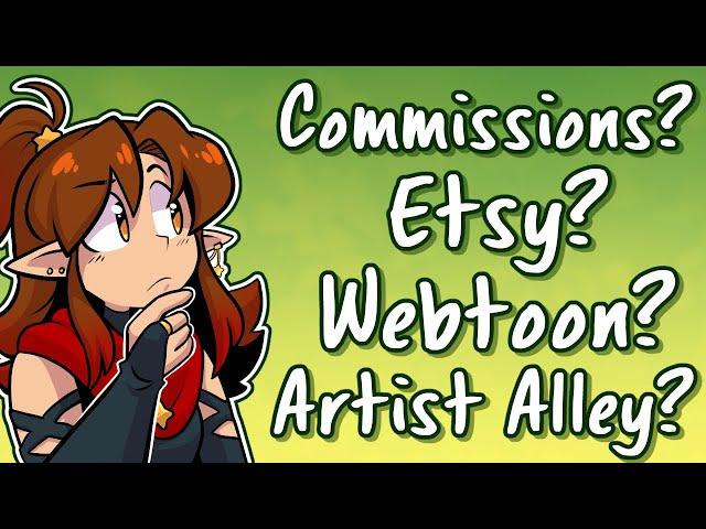 How I Make Money as an Artist [Art + Storytime]