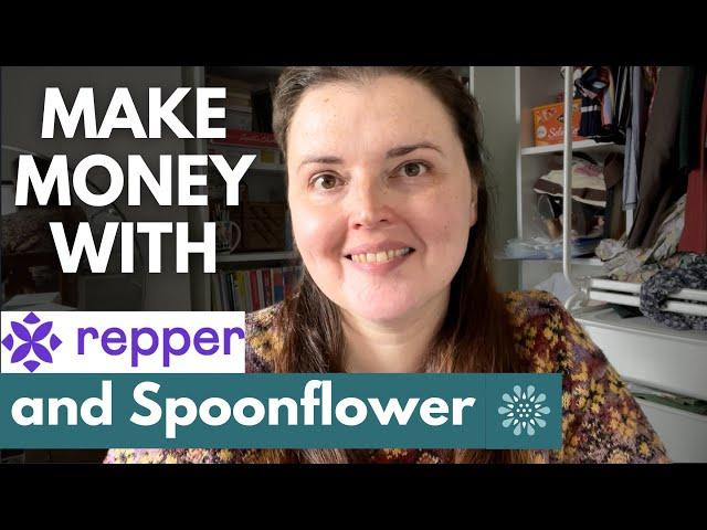 Making Money Combining Repper and Spoonflower - Quick and Easy Print on Demand!