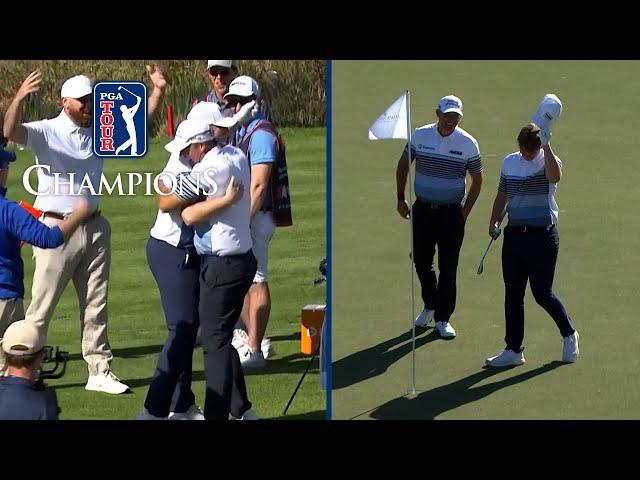 Paddy Harrington's ridiculous HOLE-IN-ONE at PNC Championship | 2024