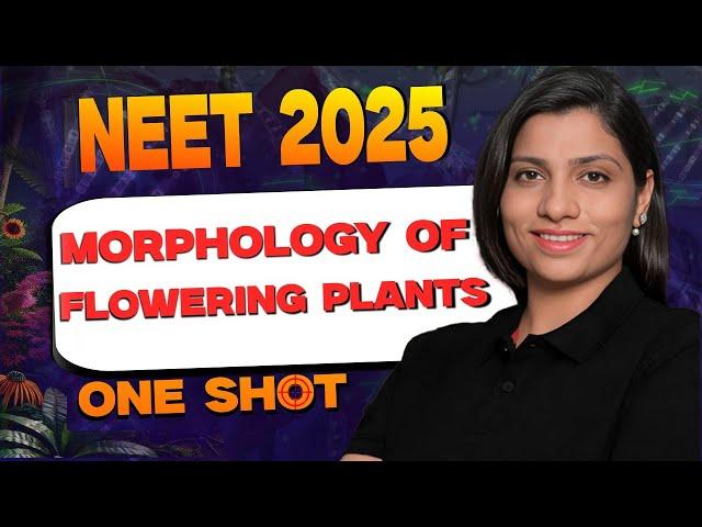 NEET 2025 | Morphology Of Flowering Plants One Short | NEET Biology Revision | Ritu Rattewal Ma'am