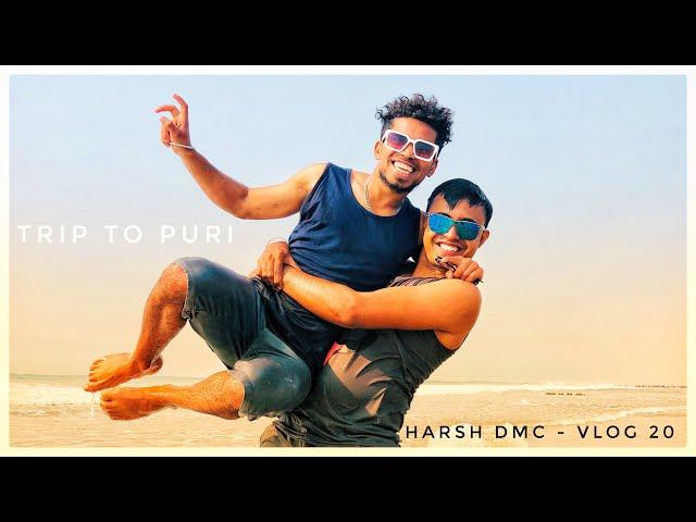 Trip To Puri |Beach,SunTemple,Nandan Kanan | Harsh Dmc | Vlog 20