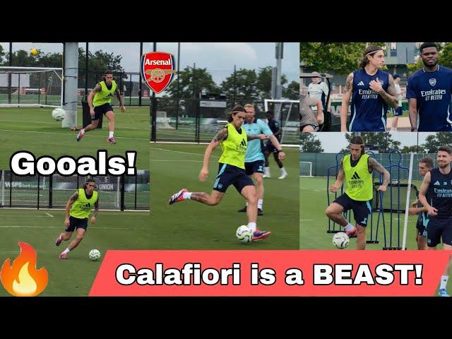 Ricardo Calafiori SHOCKS Teammates with High EnergyCalafiori Scores AGAIN,Players Welcome Calafiori