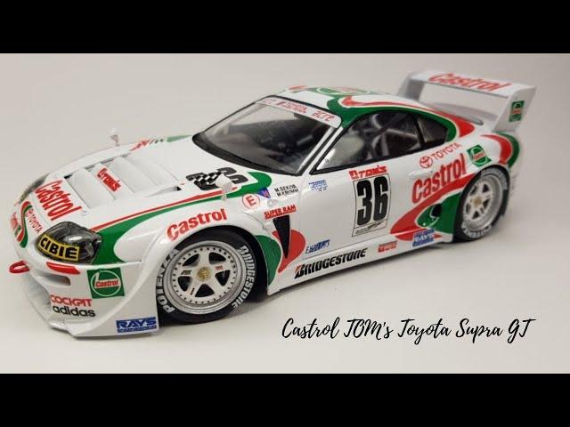 Building a Plastic Scale Model - Castrol TOM's Toyota Supra GT full build